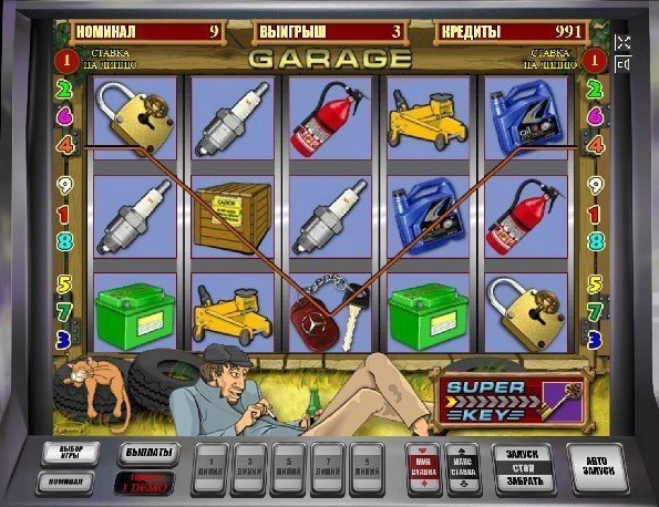 слот Garage слот Garage