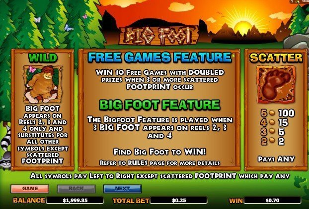 скаттеры и дикий символ Bigfoot скаттеры и дикий символ Bigfoot