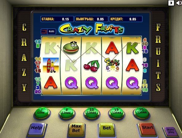 слот Crazy Fruits слот Crazy Fruits