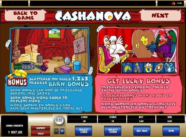 бонусы в Cashanova бонусы в Cashanova