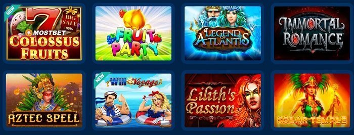 игровые автоматы Мостбет