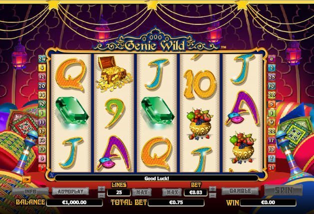 слот Genie Wild слот Genie Wild