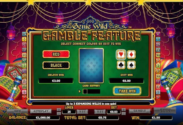 риск игра Genie Wild риск игра Genie Wild