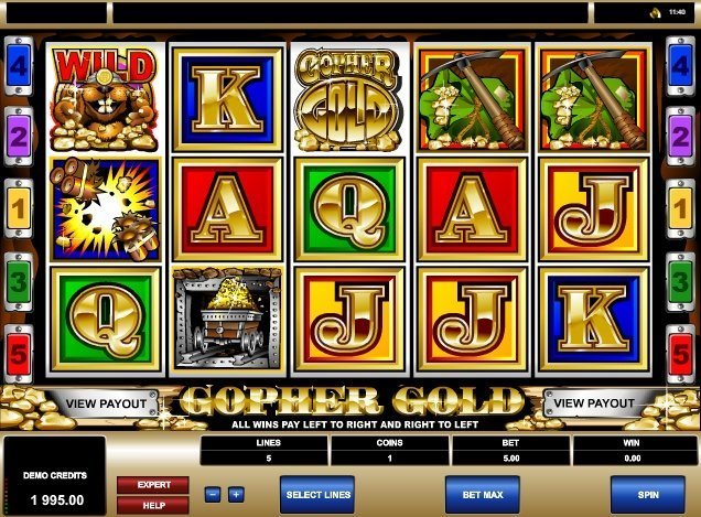 слот Gopher Gold слот Gopher Gold