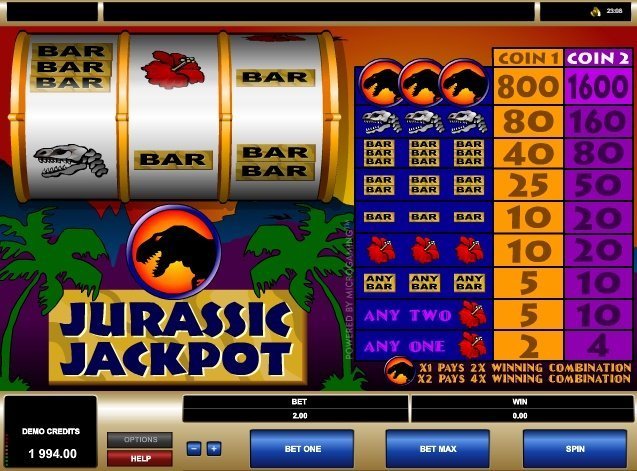 эмулятор Jurassic Jackpot эмулятор Jurassic Jackpot