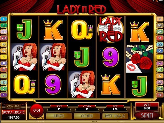 слот Lady in Red слот Lady in Red