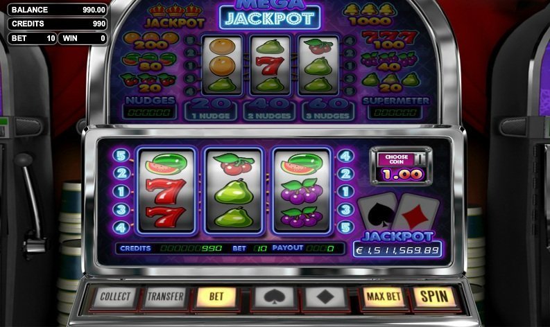 слот Mega Jackpot слот Mega Jackpot