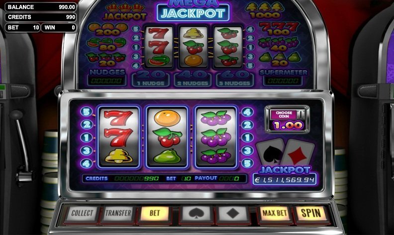 аппарат Mega Jackpot аппарат Mega Jackpot