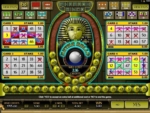 аппарат Pharaoh Bingo аппарат Pharaoh Bingo