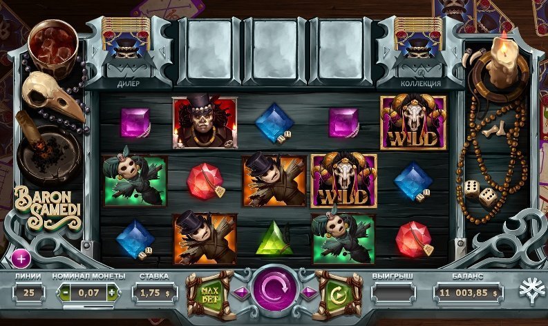 слот Baron Samedi слот Baron Samedi